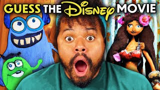 Can YOU Guess The Disney Movie From The A.I Art?!