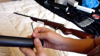 SMK QB78 DELUXE.22 (5.5MM )CALIBRE AIR RIFLE AND ATTACHMENTS
