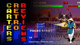 Carters Retro Reviews - Mortal Kombat 2 / Sega Saturn