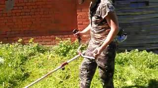 Бензиновый триммер ELITECH T52 P. Обзор и первые впечатления.