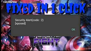 How to fix sequrity code alert 2 xposed. In 1 click