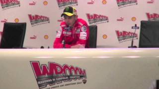 Conferenza Valentino Rossi Wrooom 2011