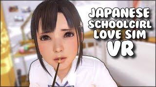 VR JAPANESE SCHOOLGIRL LOVE SIMULATOR (I paid $50 for this...)