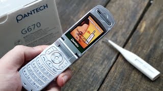 Pantech G670: телефон-доктор (2004) – ретроспектива!