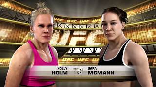 UFC. #9 Холли Холм vs Сара Макмэнн