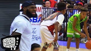 LeBron James Is The Best HYPE MAN in The World! 5th Grader Jaiden Arnold Cant Be Guarded!
