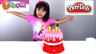 Orbeez Surprise Play Doh Cake OpenMoreToys Happy Birthday Song