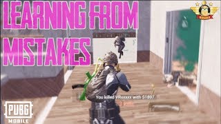 LEARNING FROM MISTAKES   PUBG MOBILE   TACTICAL SERIES