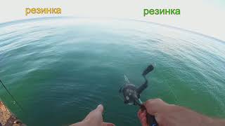 Ловля саргана на пилькер в Черном море.Metaljig.