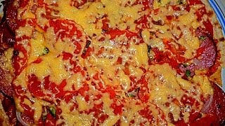 Пицца из лаваша. Быстро и легко. Quick and easy pizza