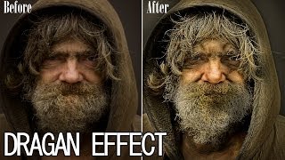 Photoshop CS6 Dragan Effect Tutorial
