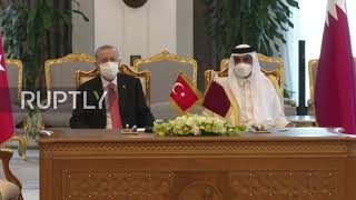 Qatar: 15 agreements signed between Doha and Ankara in bilateral ties boost