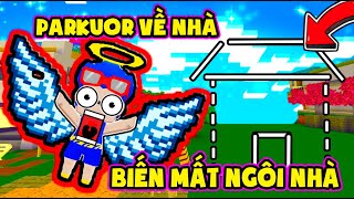 PHONG CẬN BỊ BIẾN MẤT NHÀ KHỎI LÀNG HERO TEAM | SAMMY THỬ THÁCH PARKOUR VỀ NHÀ TRONG MINI WORLD