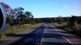 ACIDENTE COM COMBOIO DE CAMINHÕES DO EXÉRCITO  BR 040