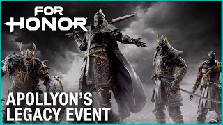 For Honor: Season 5 - Apollyon's Legacy Event | Trailer | Ubisoft [NA]