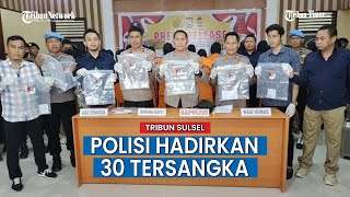 261 Gram Sabu dan 200 Butir Ekstasi Gagal Edar di Sidrap