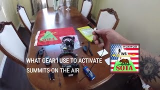 An insider look at the SOTA Ham Radio Gear I use!