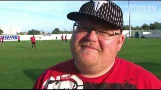 Fans har taget turen med til Portugal