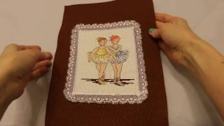 Детская сумочка из фетра с вышивкой своими руками
