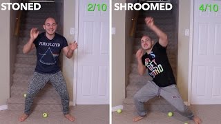 Mushrooms VS Weed (Live Experiment)