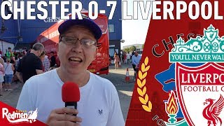 Karius Got A Great Reception | Chester 0-7 Liverpool | Chris' Uncensored Match Reaction