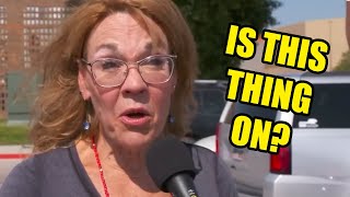 MAGA Lady Goes Off The Deep End Live On Camera