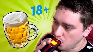 18+ Можно-ли садиться за руль после Безалкогольного пива и с Бодуна? АЛКОТЕСТЕР Тест