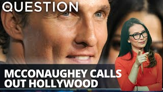 Actor Mcconaughey slams ‘hypocrisy’ in Hollywood over 2020 elections