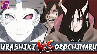 URASHIKI VS OROCHIMARU, Siapa Terlicik dan Terkuat : duel sannin vs otsutsuki