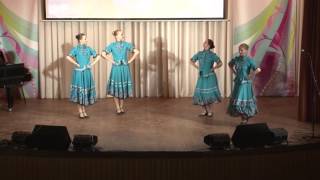 Народный танец - «Девичья плясовая»