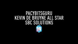 PacyBits 19 - Kevin De Bruyne All Star - SBC Solutions