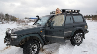 Toyota Land Cruiser 80/ Тойота Лэнд Крузер 80 народный тест-драйв Автопанорама