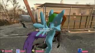SLENDERMAN IN LEFT 4 PONY 2 ? - Left 4 Pony 2 - THE PARISH - Part 1