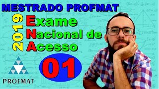 ENA 2019 - Questão 01 - PROFMAT (Área triangular e proporcionalidade)