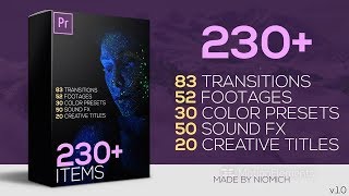 230 Premiere Pro Elements Big Pack Premiere Pro Template