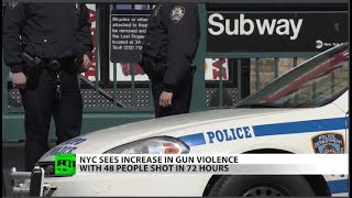 Gun violence surges in NYC