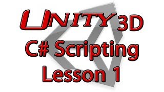 Unity C# Lesson 1
