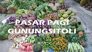 Pasar Pagi Gunungsitoli  Pulau Nias
