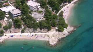 Brela - aerial video panorama 2012.