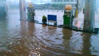 Matao  chuva forte enchente