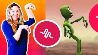 ЗЕЛЕНЫЙ ЧЕЛОВЕЧEК МЬЮЗИКАЛИ ЧЕЛЛЕНДЖ Musical. ly #DameTuCosita