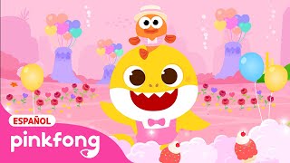 El Mundo Rosa de Tiburón Bebé | Colores | Canciones Infantiles | Pinkfong en español