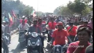 Taarak mehta ka ooltah chashmah actors in BJP campaign in Ahmedabad, Gujarat