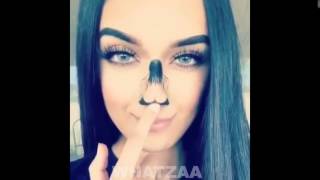 sexy girls nose dance