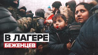 Ситуация в лагере мигрантов на границе Белоруссии и Польши