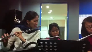Eine kleine nachtmusik with live music stand