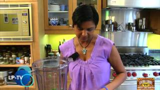 Healthy green smoothy