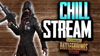 DIAMOND 3 - CHILL STREAM (SQUADS WITH YOU AT END) PUBG Mobile