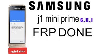 SAMSUNG J1 Mini Prime J106F google account bypass frp reset