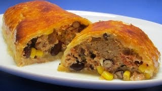 Tutorial: Blätterteig-Hack-Rolle